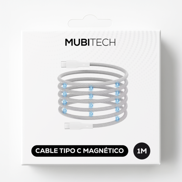 Cable magnetico Tipo C 1m