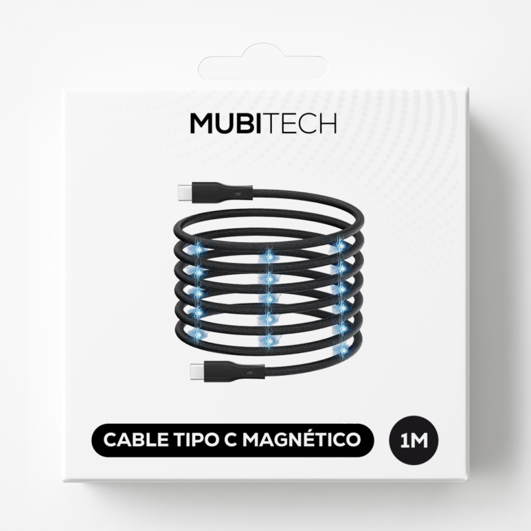 Cable magnetico Tipo C 1m