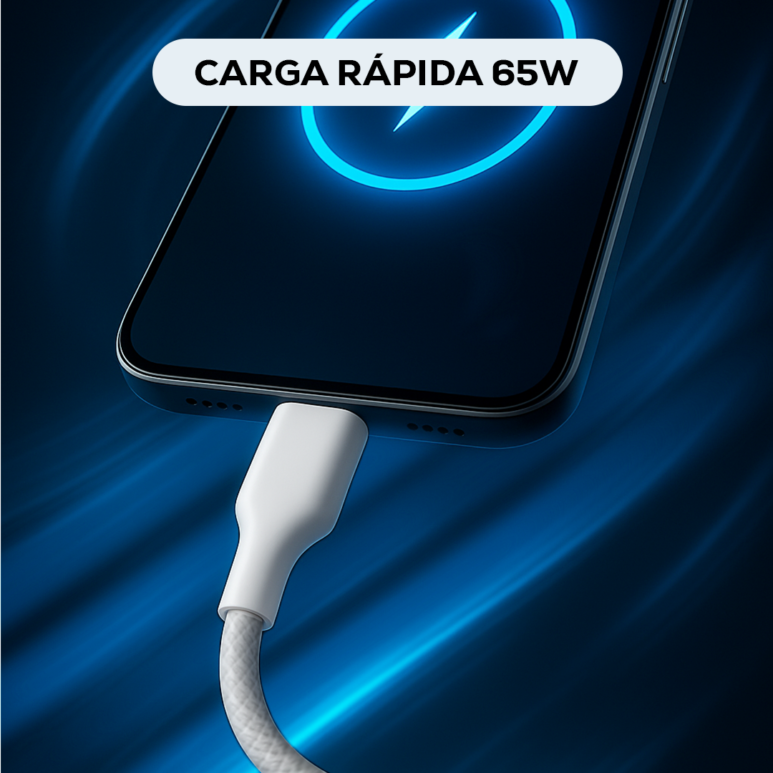 Cable magnetico Tipo C 1m
