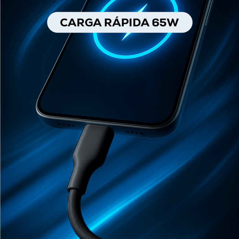 Cable magnetico Tipo C 1m