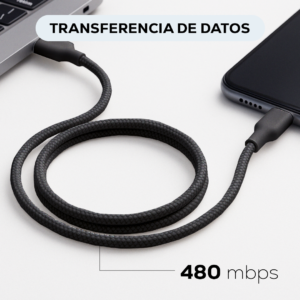 Cable magnetico Tipo C 1m