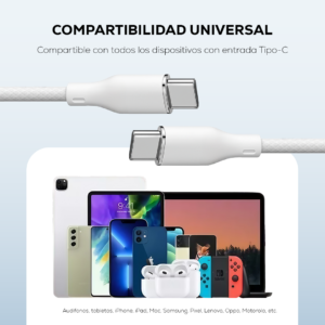 Cable magnetico Tipo C 1m