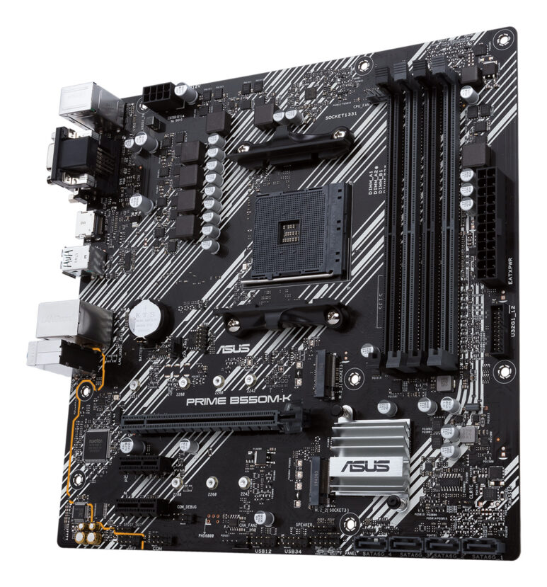 ASUS PRIME B550M-K AMD B550 Zócalo AM4 micro ATX