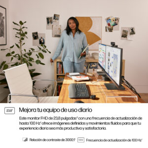 HP Series 3 Pro Monitor FHD de 23,8 pulgadas - 324pv