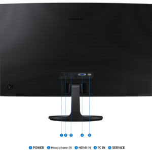 Samsung LS27D360GALXZX pantalla para PC 68,6 cm (27") 1920 x 1080 Pixeles Full HD LED Negro