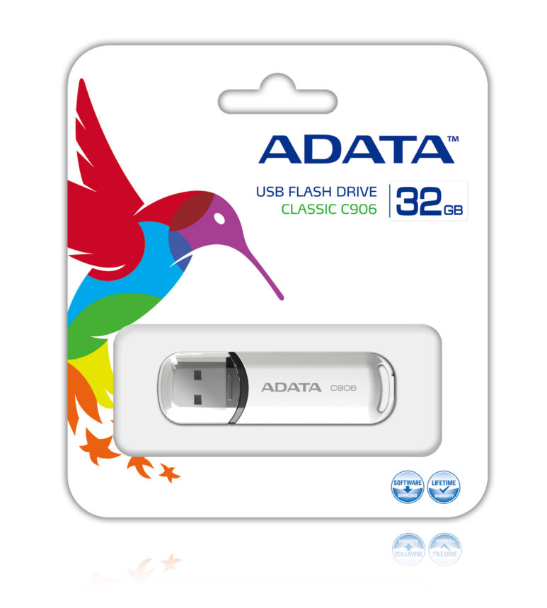 ADATA 32GB C906 unidad flash USB USB tipo A 2.0 Blanco