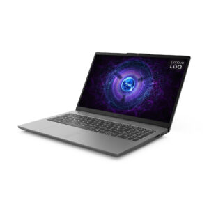 Lenovo LOQ 15IAX9E Intel® Core™ i5 i5-12450HX Portátil 39,6 cm (15.6") Full HD 8 GB DDR5-SDRAM 512 GB SSD NVIDIA GeForce RTX 3050 Wi-Fi 6 (802.11ax) Windows 11 Home Español Gris
