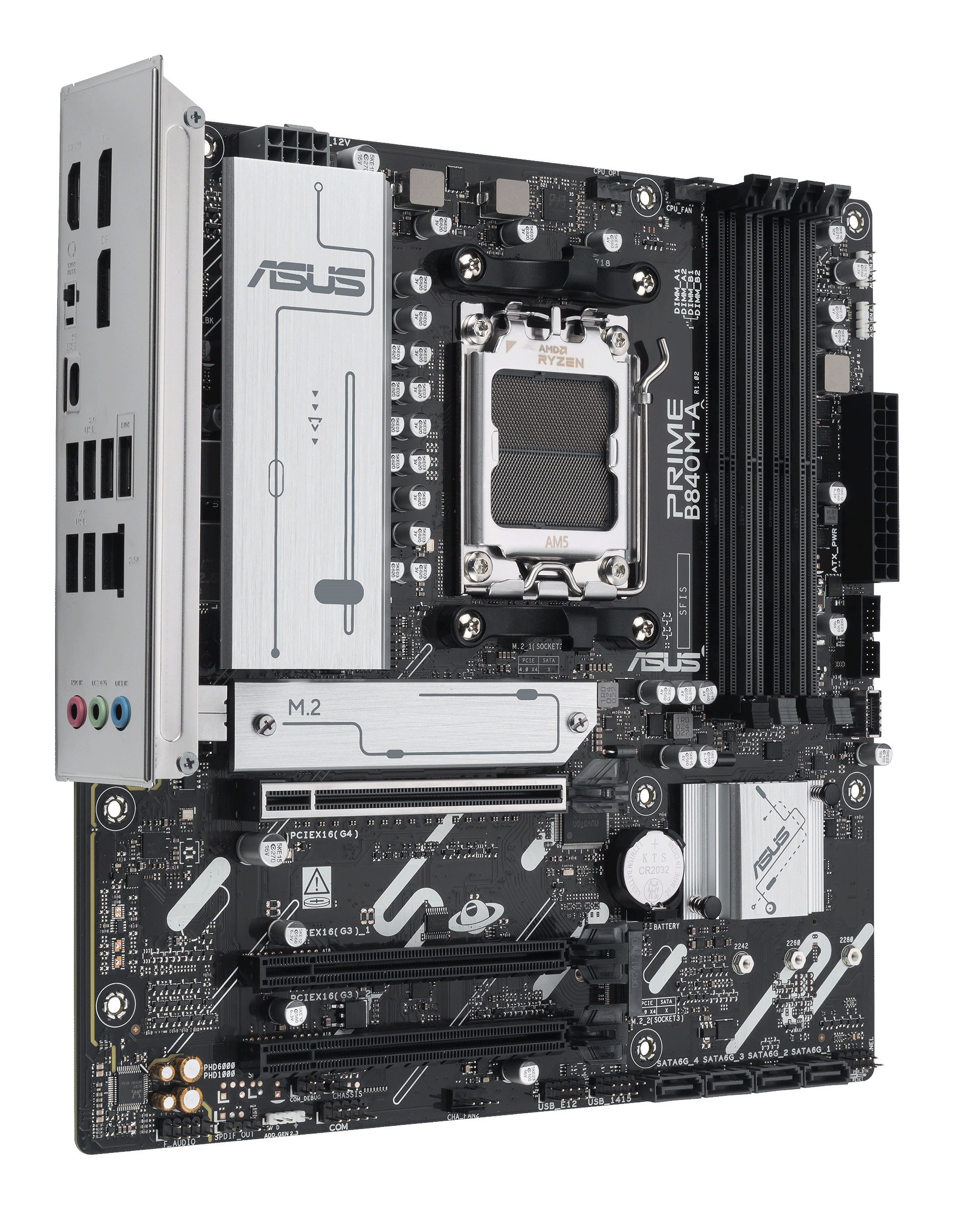 ASUS PRIME B840M-A placa base AMD B840 Zócalo AM5 micro ATX