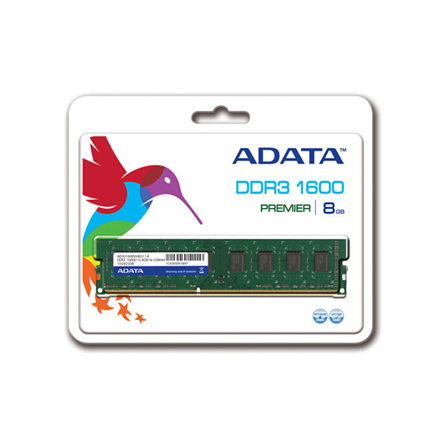 ADATA ADDU1600W8G11-S módulo de memoria 8 GB 1 x 8 GB DDR3L 240-pin DIMM