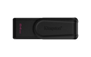 Kingston Technology DataTraveler 64GB Portable USB 3.2 Gen 1 Exodia S (Black/Black)