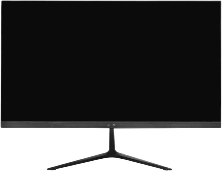 Acteck Monitor Plano 23.8" IPS/Captive Vivid SP240 / FHD / 75Hz / 5ms / 2xAltavoces 3W / 1xVGA / 1xHDMI / Vesa 100x100mm / Negro
