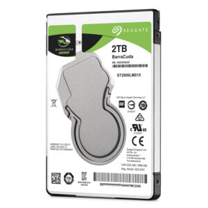 Seagate Barracuda 2.5" disco duro interno 2 TB 5400 RPM 128 MB 2.5" Serial ATA III