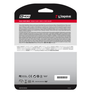 Kingston Technology A400 240 GB 2.5" Serial ATA III TLC