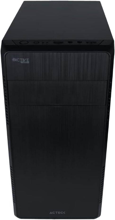 Acteck GABINETE Mini Torre M-ATX M-ITX USB 3.0 Fuente 500W KIOTO