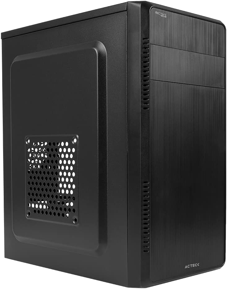 Acteck GABINETE Mini Torre M-ATX M-ITX USB 3.0 Fuente 500W KIOTO