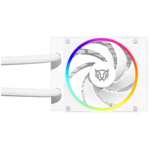 BALAM RUSH Enfriamiento Liquido HYDROX PRO V2 HX12 120mm ARGB 4 Pines 2200RPM TDP 150w LGA1700 AM5 Blanco BR-941914
