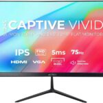 Acteck Monitor 24.5 Captive Vivid SP245 5ms 75Hz Full HD IPS LED Altavoces Integrados HDMI AC-943178
