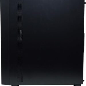 EVOTEC Gabinete Gamer Taipei EV-1018 – PC Case Micro-ATX Mini Tower con 3 Ventiladores RGB, Panel Lateral de Cristal Templado, USB 3.0 – Negro