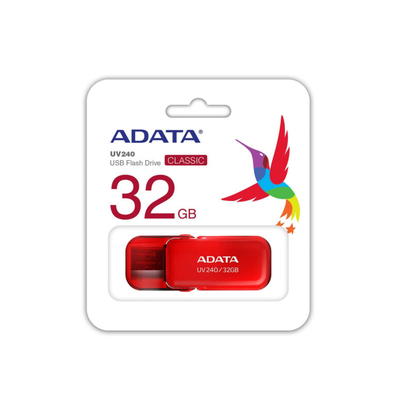 ADATA UV240 unidad flash USB 32 GB USB tipo A 2.0 Rojo
