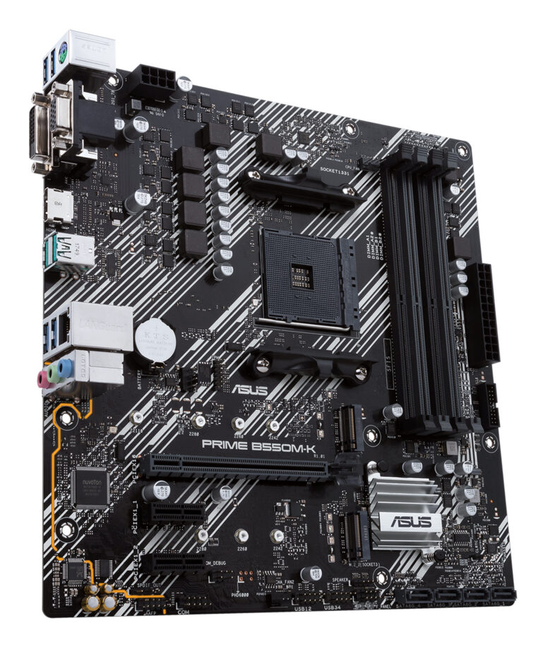 ASUS PRIME B550M-K AMD B550 Zócalo AM4 micro ATX
