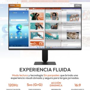 LG Monitor 23.8" 24U411A-B 5ms 120Hz Panel IPS Full HD HDMI D-Sub