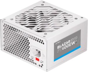 Acteck Fuente de Poder PC 600W Blazar EVO FT600E Blanco