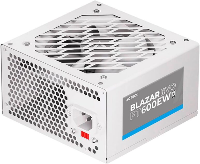 Acteck Fuente de Poder PC 600W Blazar EVO FT600E Blanco Acteck Fuente de Poder PC 600W Blazar EVO FT600E Blanco
