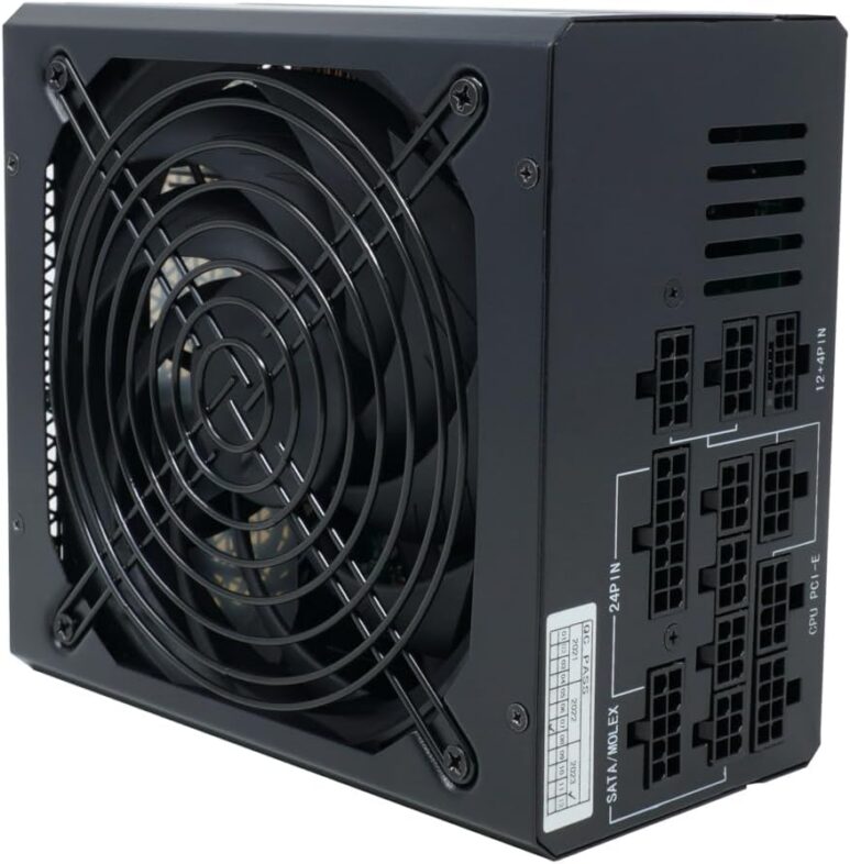 Fuente de Poder Gamer NACEB NA-0627 1000w 80 Plus Gold Modular Fuente de Poder Gamer NACEB NA-0627 1000w 80 Plus Gold Modular
