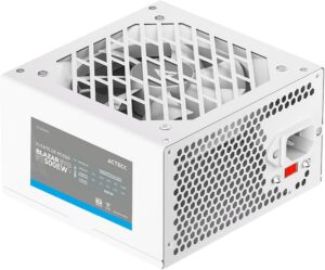 Acteck Fuente de Poder PC 500W Blazar EVO FT500EW ATX Blanco (ES-05001EW)