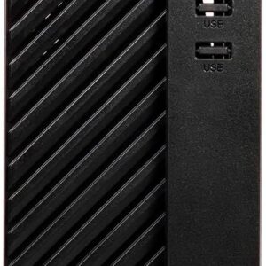 EVOTEC - Gabinete Slim Micro ATX Toledo EV-1026 con Fuente 500W TFX Preinstalada - Mini Torre para PC de Oficina y Hogar, Compatible Micro ATX e ITX