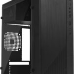 Acteck Gabinete KIOTO GC220 Micro ATX Fuente 500W Acrilico Micro Torre USB 2.0 AC-933063