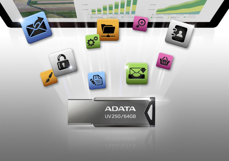 ADATA UV250 unidad flash USB 16 GB USB tipo A 2.0 Plata