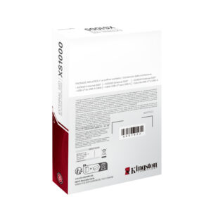 Kingston Technology 1TB SSD externo XS1000 USB 3.2 Gen 2
