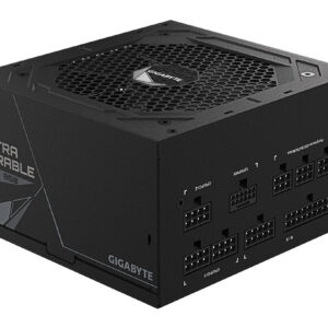 GIGABYTE UD850GM PG5 V2 Fuente de Alimentación – PCIe Gen 5.1, 80 PLUS Gold, Diseño completamente modular, Ventilador de 120 mm, Compatible con ATX 3.1, Enchufe EU