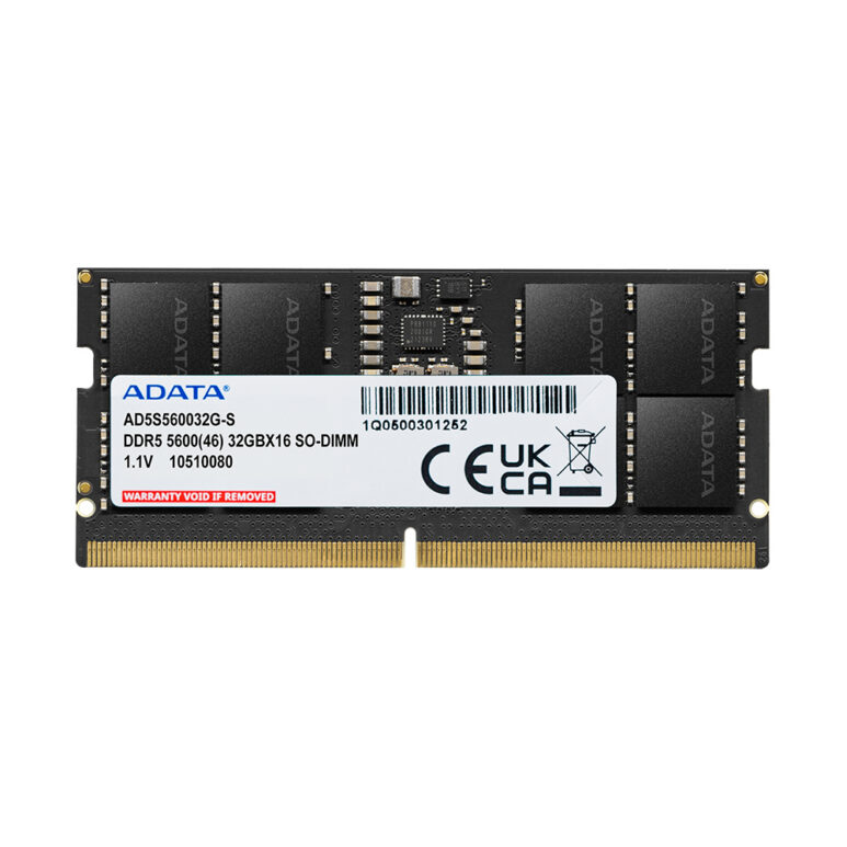 ADATA Premier módulo de memoria 16 GB 1 x 16 GB DDR5 262-pin SO-DIMM ECC ADATA Premier módulo de memoria 16 GB 1 x 16 GB DDR5 262-pin SO-DIMM ECC