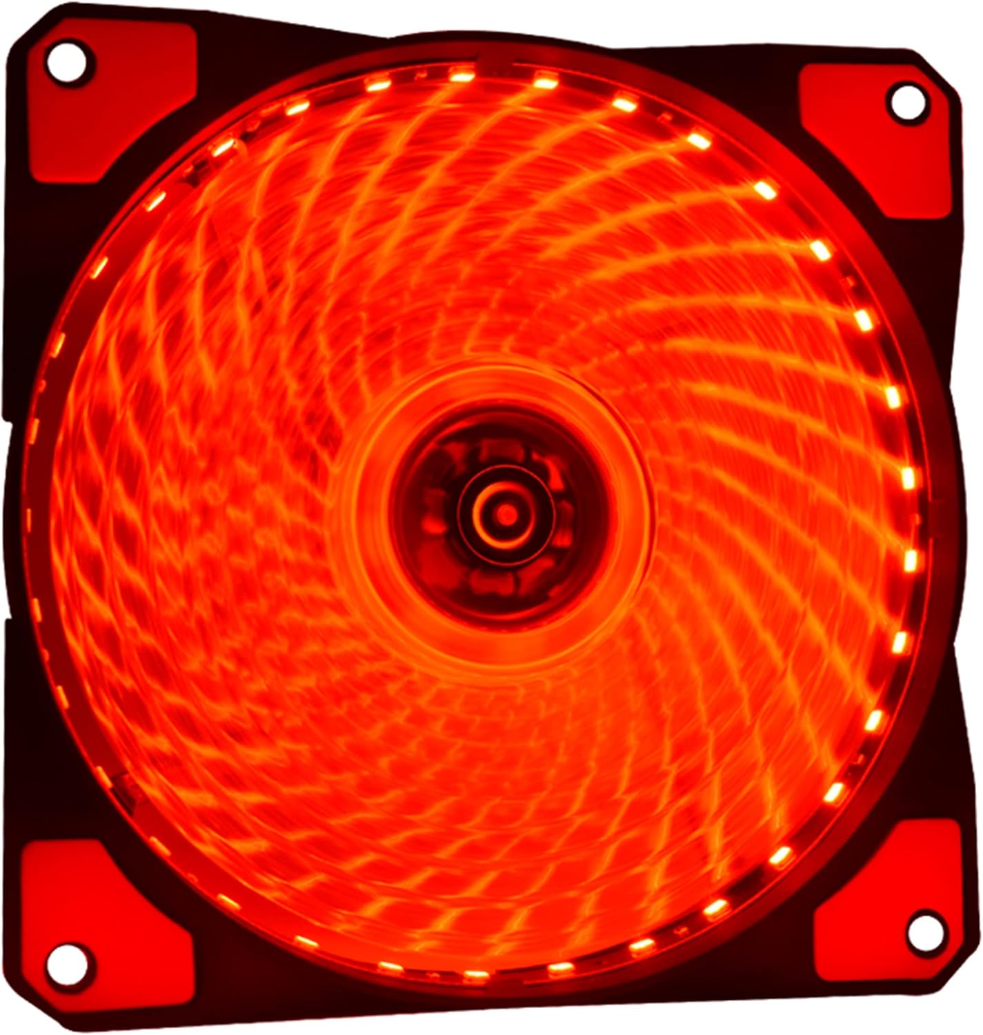 NACEB Gaming Kit de Ventiladores para PC Orpheus NA-0617 - Ideal para PC Gamer, Hub con Control Remoto, Conexión 4 Pines, 900-1500 RPM, Flujo de Aire 41.8 CFM, Bajo Ruido 26.5 dBA, 12V - Multicolor