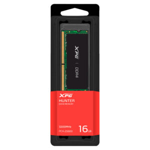 XPG HUNTER AX4S320016G22-SBHN módulo de memoria 16 GB 1 x 16 GB DDR4 3200 MT/s 260-pin SO-DIMM
