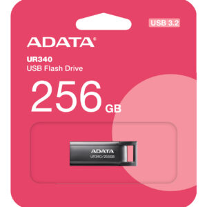 ADATA UR340 unidad flash USB 256 GB USB tipo A 3.2 Gen 1 (3.1 Gen 1) Negro