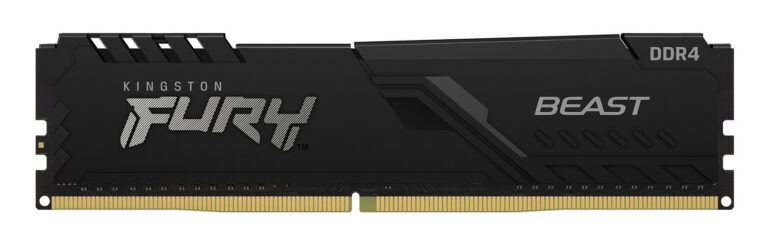 Kingston Technology FURY Beast 8GB 3200MT/s DDR4 CL16 DIMM Black Kingston Technology FURY Beast 8GB 3200MT/s DDR4 CL16 DIMM Black