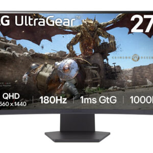 LG 27GS60QC pantalla para PC 68,6 cm (27") 2560 x 1440 Pixeles Full HD LCD Negro