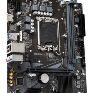 GIGABYTE H610M K DDR4 Placa base - Compatible con procesadores Intel Core 14th Gen CPUs, 3+1+1 Phases Hybrid Power Design, up to 3200MHz DDR4, 1xPCIe 3.0 M.2, GbE LAN, USB 3.2 Gen 1
