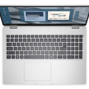 DELL Pro 16 PC16255 AMD Ryzen AI 7 350 Portátil 40,6 cm (16") Full HD+ 16 GB DDR5-SDRAM 512 GB SSD Wi-Fi 6E (802.11ax) Windows 11 Pro Platino, Plata