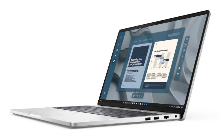 DELL Pro 16 PC16255 AMD Ryzen AI 7 350 Portátil 40,6 cm (16") Full HD+ 16 GB DDR5-SDRAM 512 GB SSD Wi-Fi 6E (802.11ax) Windows 11 Pro Platino, Plata