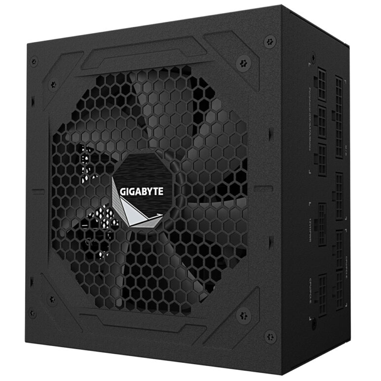 GIGABYTE UD850GM PG5 V2 Fuente de Alimentación – PCIe Gen 5.1, 80 PLUS Gold, Diseño completamente modular, Ventilador de 120 mm, Compatible con ATX 3.1, Enchufe EU