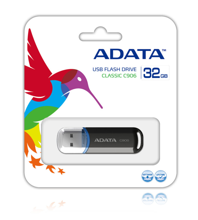 ADATA 32GB C906 unidad flash USB USB tipo A 2.0 Negro