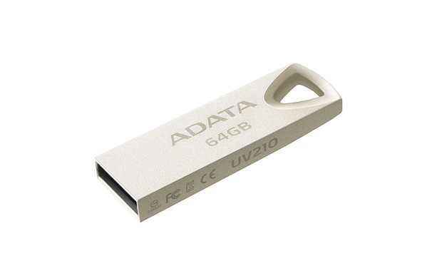 ADATA AUV210-64G-RGD unidad flash USB 64 GB USB tipo A 2.0 Beige