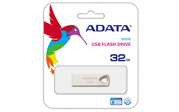 ADATA AUV210-32G-RGD unidad flash USB 32 GB USB tipo A 2.0 Beige