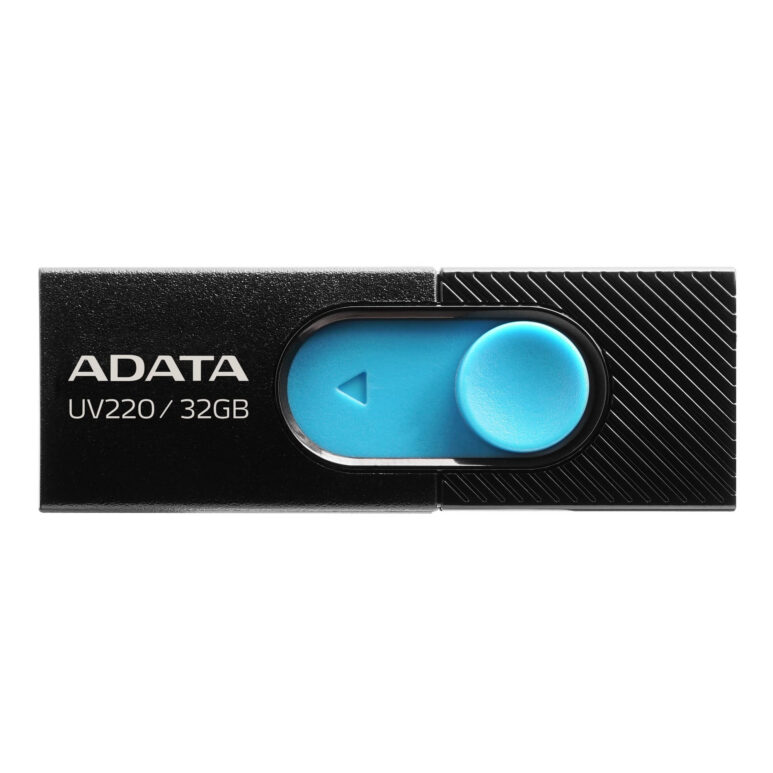 ADATA UV220 unidad flash USB 32 GB USB tipo A 2.0 Negro, Azul ADATA UV220 unidad flash USB 32 GB USB tipo A 2.0 Negro, Azul