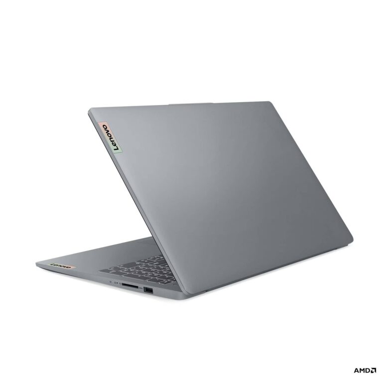 Lenovo IdeaPad Slim 3 15AMN8, AMD Ryzen 5 7520U, 8 GB, 512 GB SSD, Pantalla 15.6 Pulgadas, Windows 11 Home, 1 año de garantia, Incluye maletin.