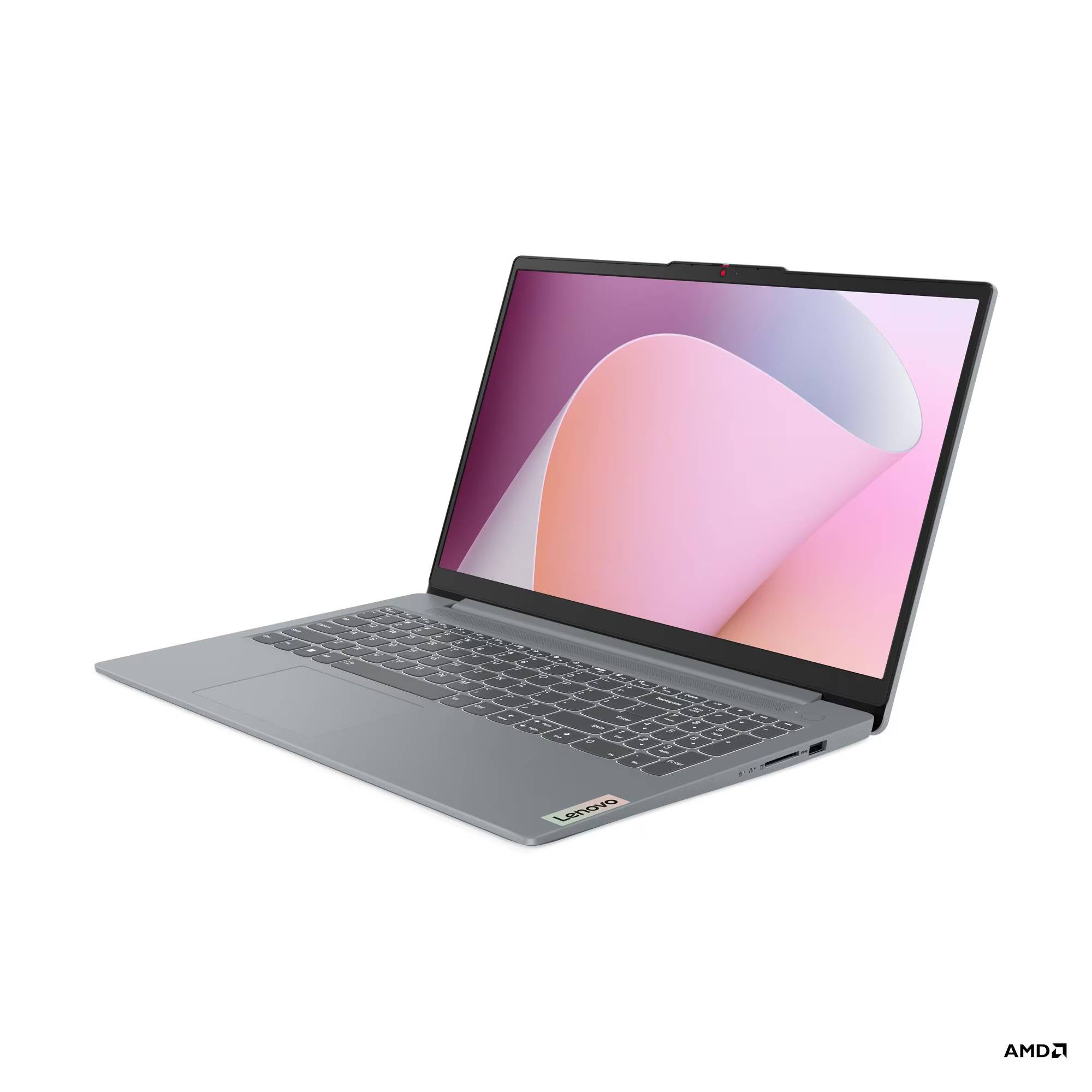 Lenovo IdeaPad Slim 3 15AMN8, AMD Ryzen 5 7520U, 8 GB, 512 GB SSD, Pantalla 15.6 Pulgadas, Windows 11 Home, 1 año de garantia, Incluye maletin.